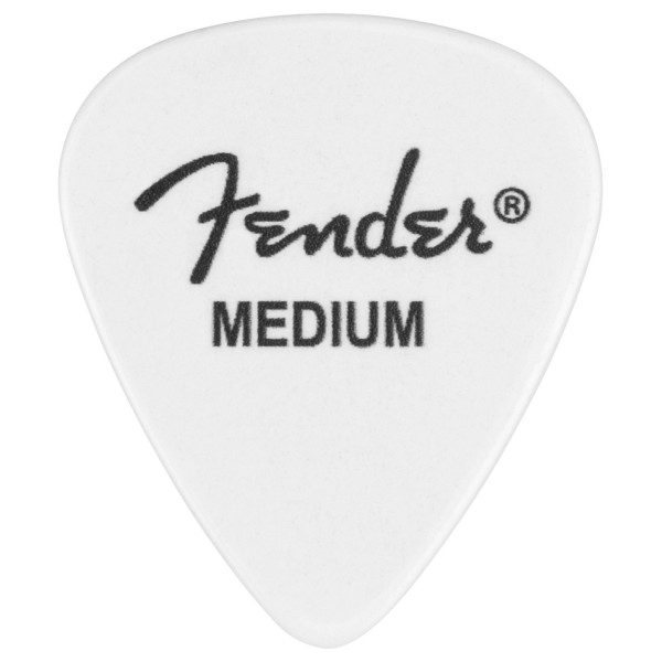 Fender Juanes 351 Celluloid Picks (6) - Fender logo on white