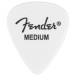 Fender Juanes 351 Celluloid Picks (6) - Fender logo on white
