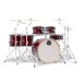 Mapex Mars Maple 22'' 7pc Studioease Shell Pack, Merlot Satin