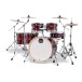 Mapex Mars Maple 22'' 7pc Studioease Shell Pack, Merlot Satin