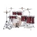 Mapex Mars Maple 22'' 7pc Studioease Shell Pack, Merlot Satin