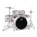Mapex Comet Series Compact 20'' Fusion Drum Kit, White Thin Grain