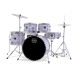 Mapex Comet Series Compact 20'' Fusion Drum Kit, White Marble
