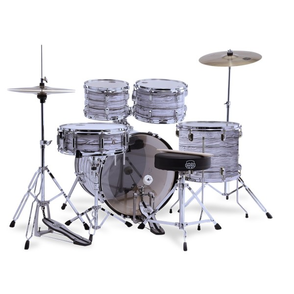Mapex Comet Series Compact 20'' Fusion Drum Kit, White Marble