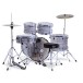 Mapex Comet Series Compact 20'' Fusion Drum Kit, White Marble
