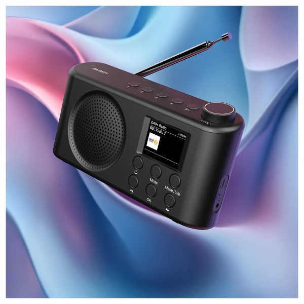 Majority Orwell Pro DAB Radio, Black 2 