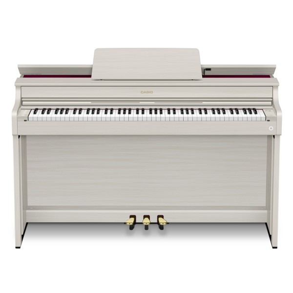 Casio AP-300 Digital Piano, White - back 