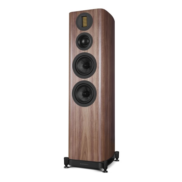 Wharfedale Evo 5.4 Floorstanding Speakers (Pair), Walnut - Right side view