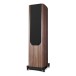 Wharfedale Evo 5.4 Floorstanding Speakers (Pair), Walnut - Right side view, grille attached