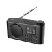 Main  Majority Orwell Pro DAB Radio, Black