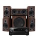 Pioneer VSX-935 AV Receiver & Wharfedale Diamond 9.1 5.1 Speaker Package, Black 
