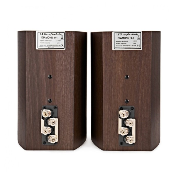Wharfedale Diamond 9.1 5.1 Home Cinema Speaker Package, Walnut 3