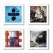 Show And Listen LP Frame 4 Pack, White