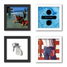 Show And Listen LP Frame, Black and White (4 Pack)