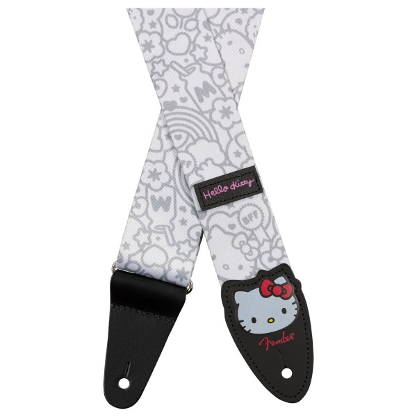 Fender x Hello Kitty White Poly Strap, 2"