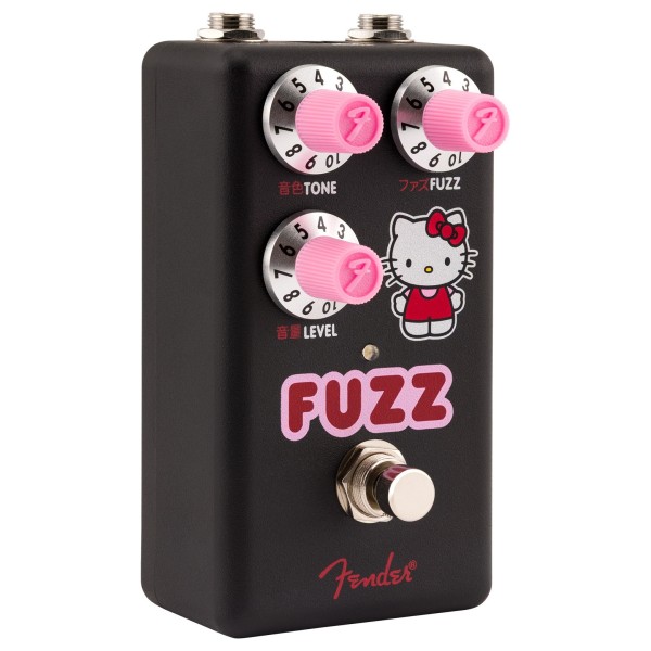 Fender x Hello Kitty Black Fuzz Pedal at Gear4music