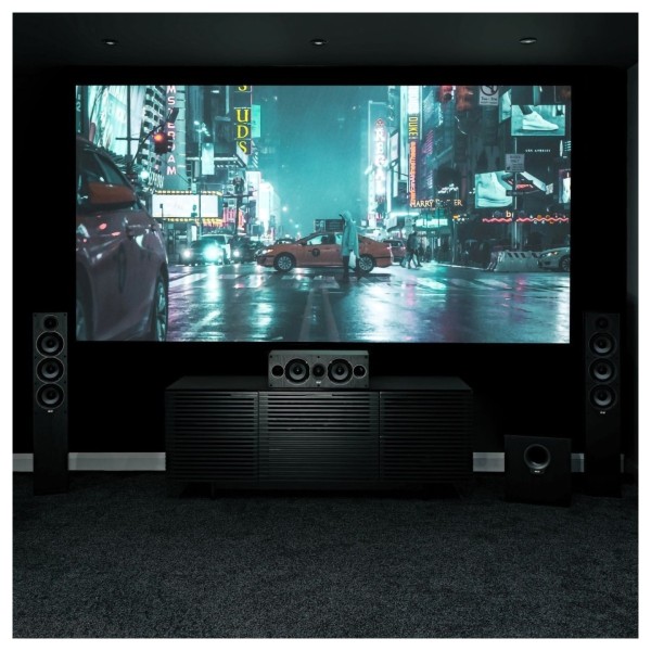 ELAC Debut F6.2 5.1 Speaker Package, Black Ash - lifestyle 