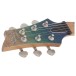 Schecter C-1 Standard Plus Left Handed, Blue Fade - headstock