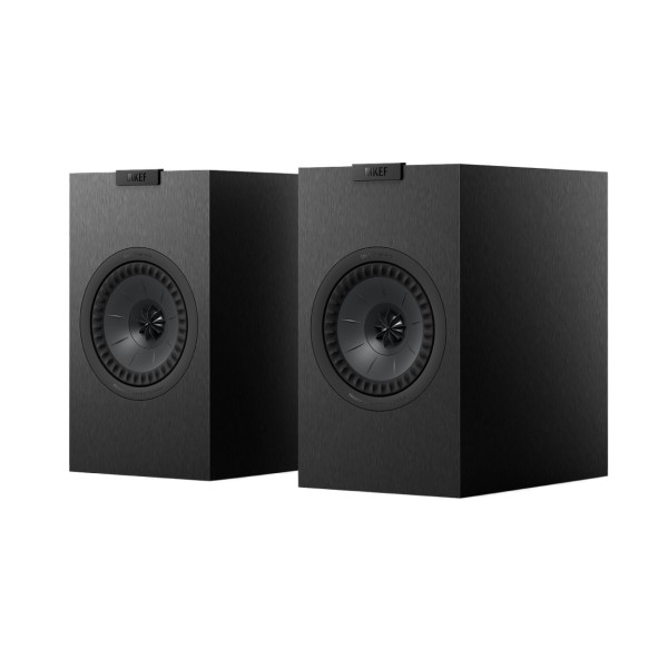 KEF Q1 Meta Bookshelf Speakers (Pair), Satin Black 3 