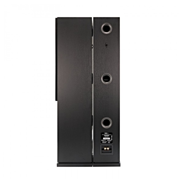 ELAC Debut F5.2 Floorstanding Speakers (Pair), Black Ash 8 