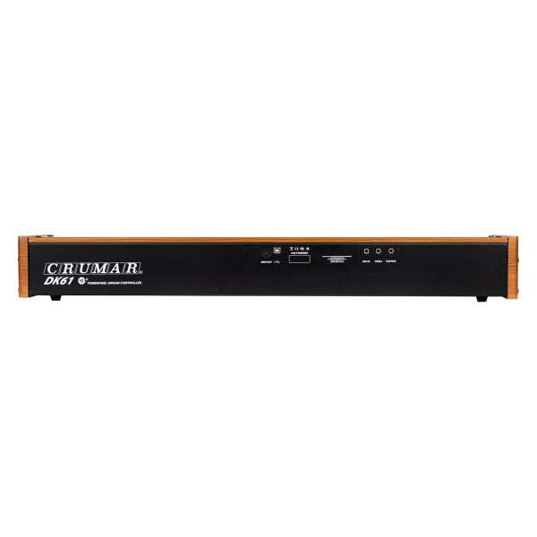 DK61 Waterfall Organ MIDI Controller - Rear