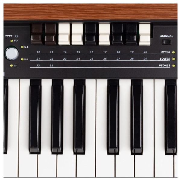 Crumar DK61 61-Key Waterfall MIDI Organ Controller - Detail 2