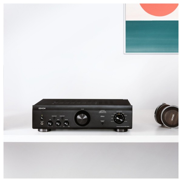  ELAC Debut F5.2 Floorstanding Speakers & Denon PMA-600NE Integrated Amplifier Hi-Fi Bundle, Black 9 