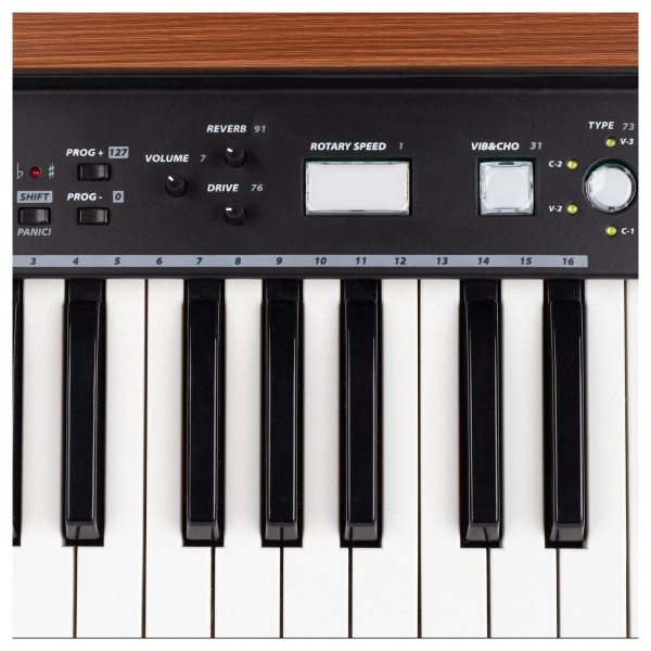 Crumar DK61 61-Key Waterfall MIDI Controller for Organ Players - Detail 4