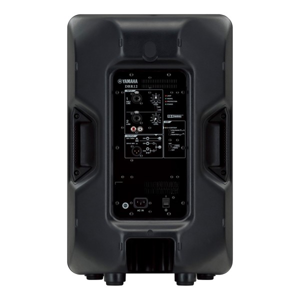 Yamaha DBR12 12 Active PA Speaker, Rear