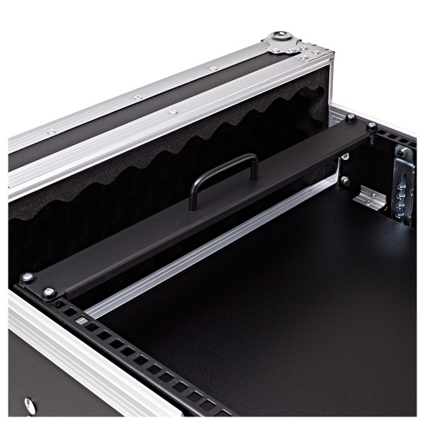 Trojan Pro 12U Heavy-Duty Wheeled Mixer Rack Flight Case