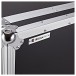 Trojan Pro 12U Heavy-Duty Wheeled Mixer Rack Flight Case