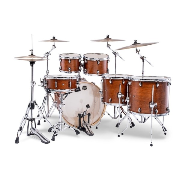 Mapex Mars Maple 22'' 7pc Studioease Shell Pack, Merlot Satin