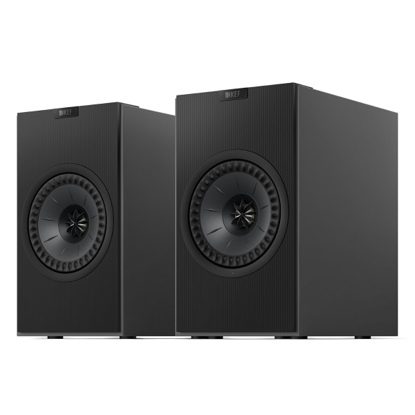 KEF Coda W Bookshelf Speakers (Pair), Dark Titanium