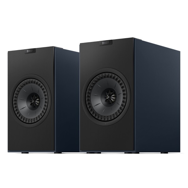 KEF Coda W Bookshelf Speakers (Pair), Midnight Blue