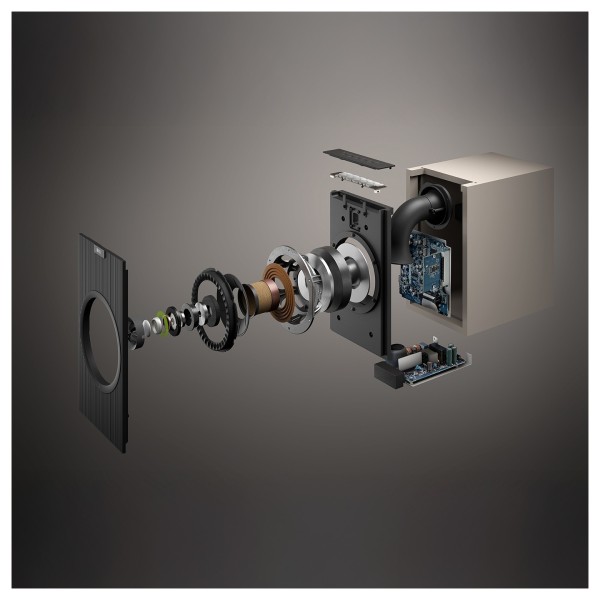 KEF Coda W Bookshelf Speakers (Pair), Dark Titanium