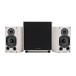 Wharfedale 9.1 Luidsprekers & SW-150 Subwoofer, Wit Luidsprekerpakket