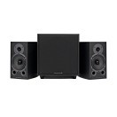 Wharfedale Diamond 9.1 en SW-150 luidspeakerpakket, Koolstof