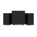 Wharfedale Diamond 9.1 and SW-150 Speaker Package, Carbon - Grilles Attached