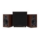 Wharfedale Diamond 9.1 and SW-150 Speaker Package, Walnut