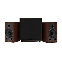 Wharfedale Diamond 9.1 and SW-150 Speaker Package, Walnut