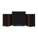 Wharfedale Diamond 9.1 and SW-150 Speaker Package, Walnut - Grilles Attached