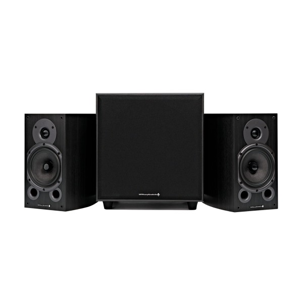 Wharfedale Diamond 9.1 and SW-150 Speaker Package, Black