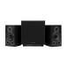 Wharfedale Diamond 9.1 en SW-150 luidspeakerpakket, zwart