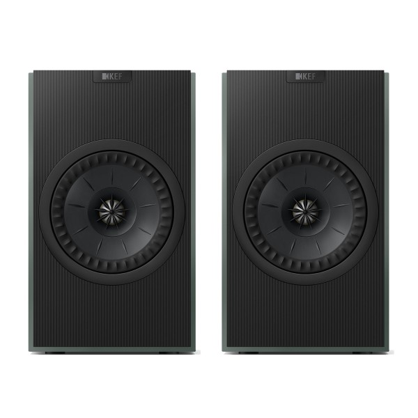 KEF Coda W Bookshelf Speakers (Pair), Moss Green