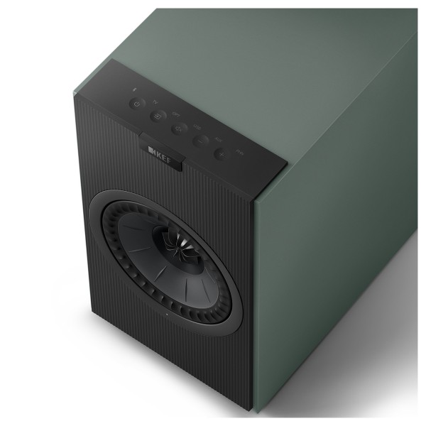KEF Coda W Bookshelf Speakers (Pair), Moss Green 5 