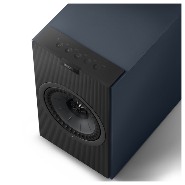 KEF Coda W Bookshelf Speakers (Pair), Midnight Blue 4
