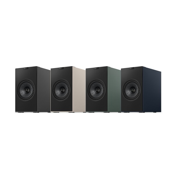 KEF Coda W Bookshelf Speakers (Pair), Midnight Blue 5