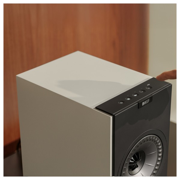 KEF Coda W Bookshelf Speakers (Pair), Nickle Grey ls1