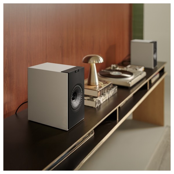 KEF Coda W Bookshelf Speakers (Pair), Midnight Blue ls9