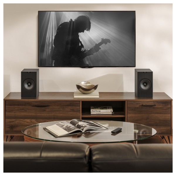 KEF Coda W Bookshelf Speakers (Pair), Moss Green ls11